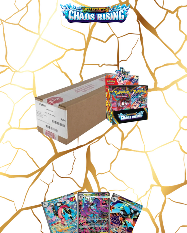 Pokémon TCG Mega Evolution Chaos Rising Booster Box Case