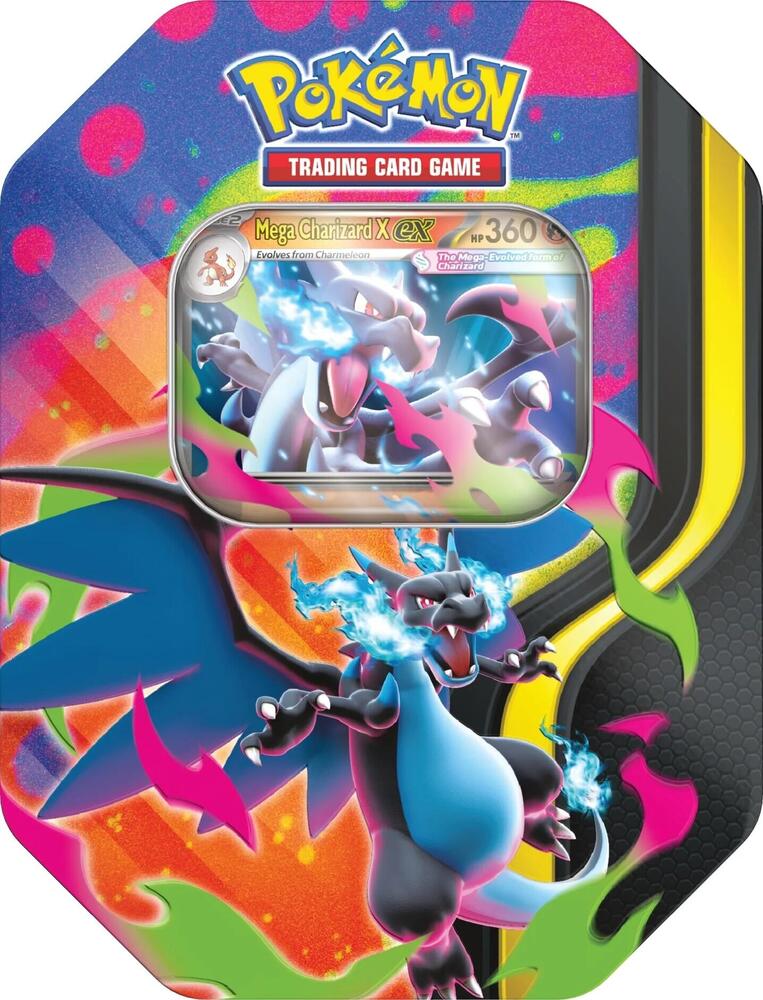 Pokémon TCG: Mega Charizard ex Tin (X & Y Assorted)