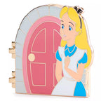 Alice and White Rabbit Limited Edition Hinged Pin, Alice in Wonderland, Disney Enchanted Doors