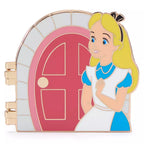 Alice and White Rabbit Limited Edition Hinged Pin, Alice in Wonderland, Disney Enchanted Doors