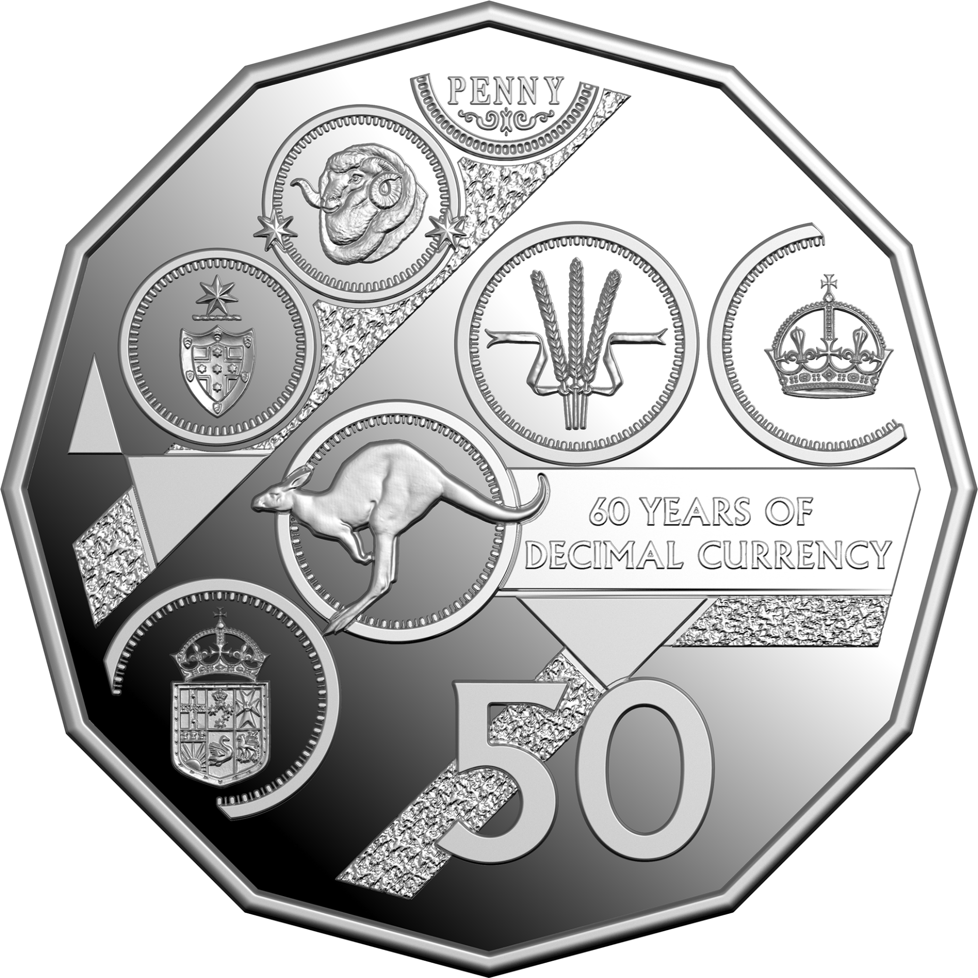 Australia Decimal Currency 60th Anniversary 2026 6-Coin Proof Set