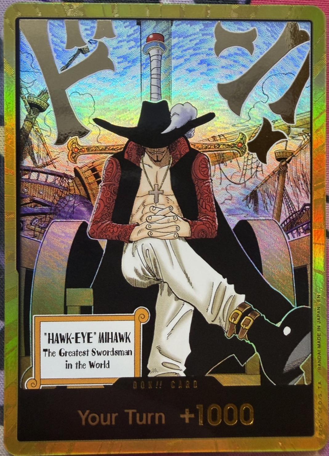 DON!! Card [Gold] - The Azure Sea's Seven - One Piece Card Game Single