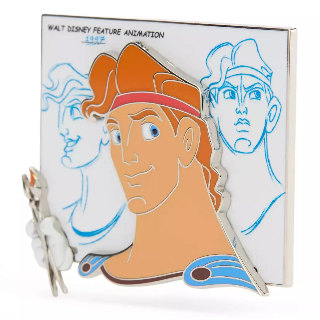 Disney Store Hercules Limited Edition Pin Brush of Magic