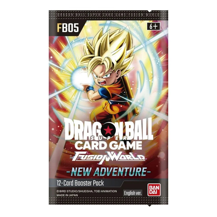 Dragon Ball Super Card Game Fusion World: FB05 New Adventure Sleeved Booster (Assorted)