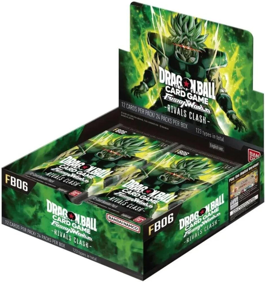 Dragon Ball Super Card Game Fusion World: FB06 Rivals Clash Booster Box (Box Slightly Damaged)