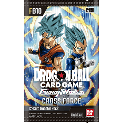 Dragon Ball Super Card Game Fusion World: FB10 Cross Force Booster Pack (Assorted)