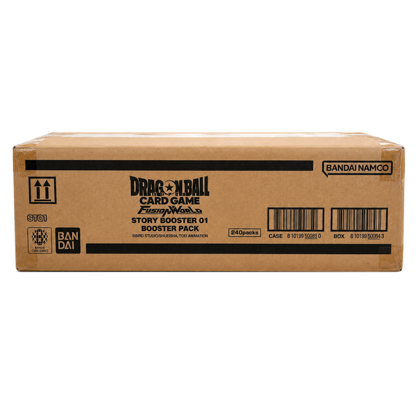Dragon Ball Super Card Game: Fusion World Story Booster 01 [ST01] Booster Box Case (12 Boxes) (READ DESCRIPTION)