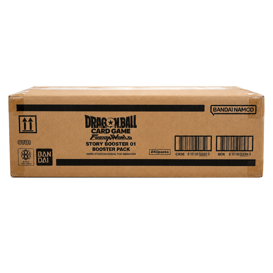 Dragon Ball Super Card Game: Fusion World Story Booster 01 [ST01] Booster Box Case (12 Boxes) (READ DESCRIPTION)