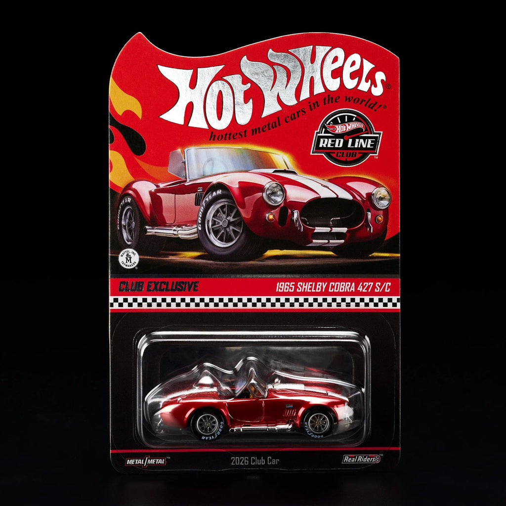 Hot Wheels Collectors RLC Exclusive 1965 Shelby Cobra 427 S/C Red Line Club