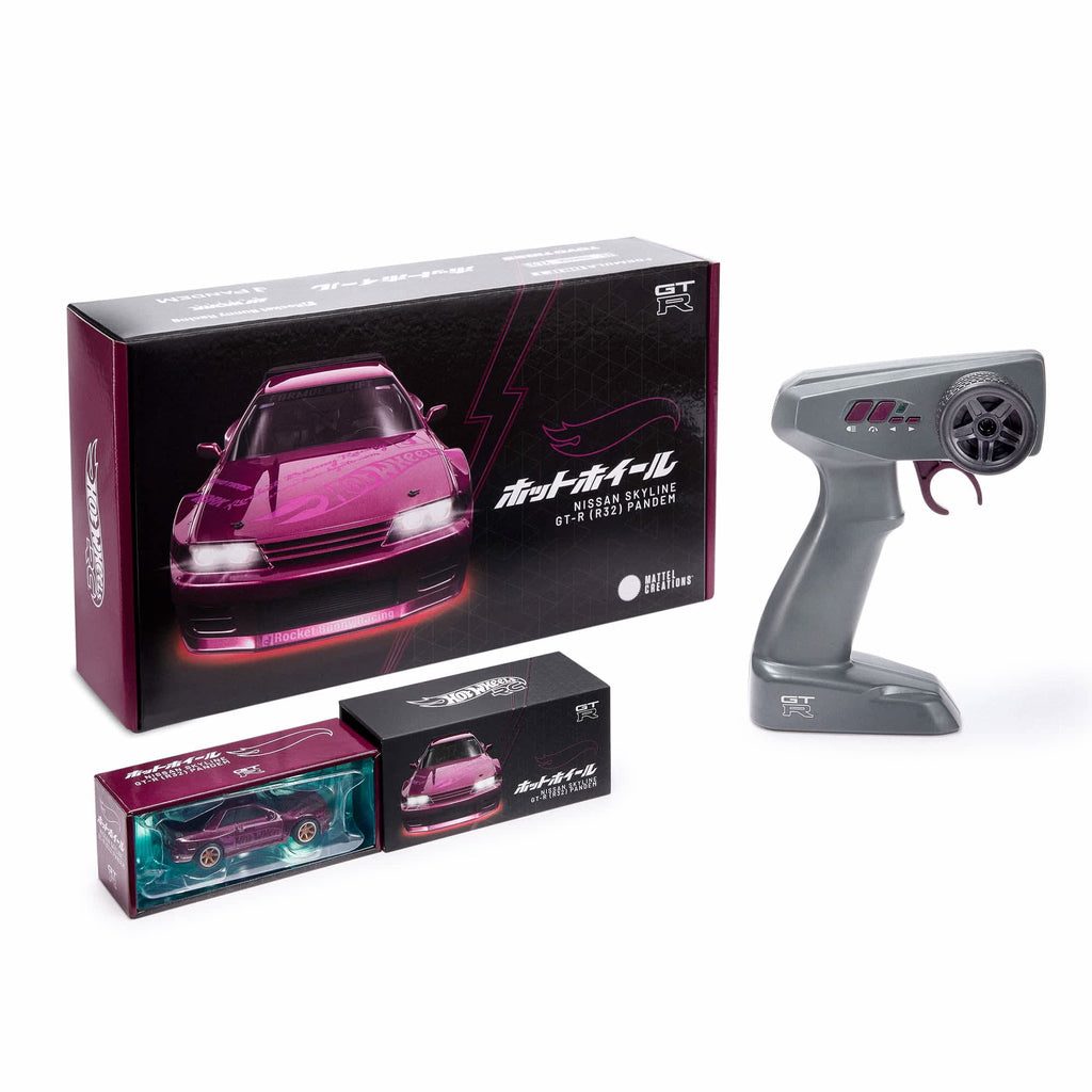 Hot Wheels R/C 1:64 Nissan Skyline GT-R R32 Pandem Remote Control