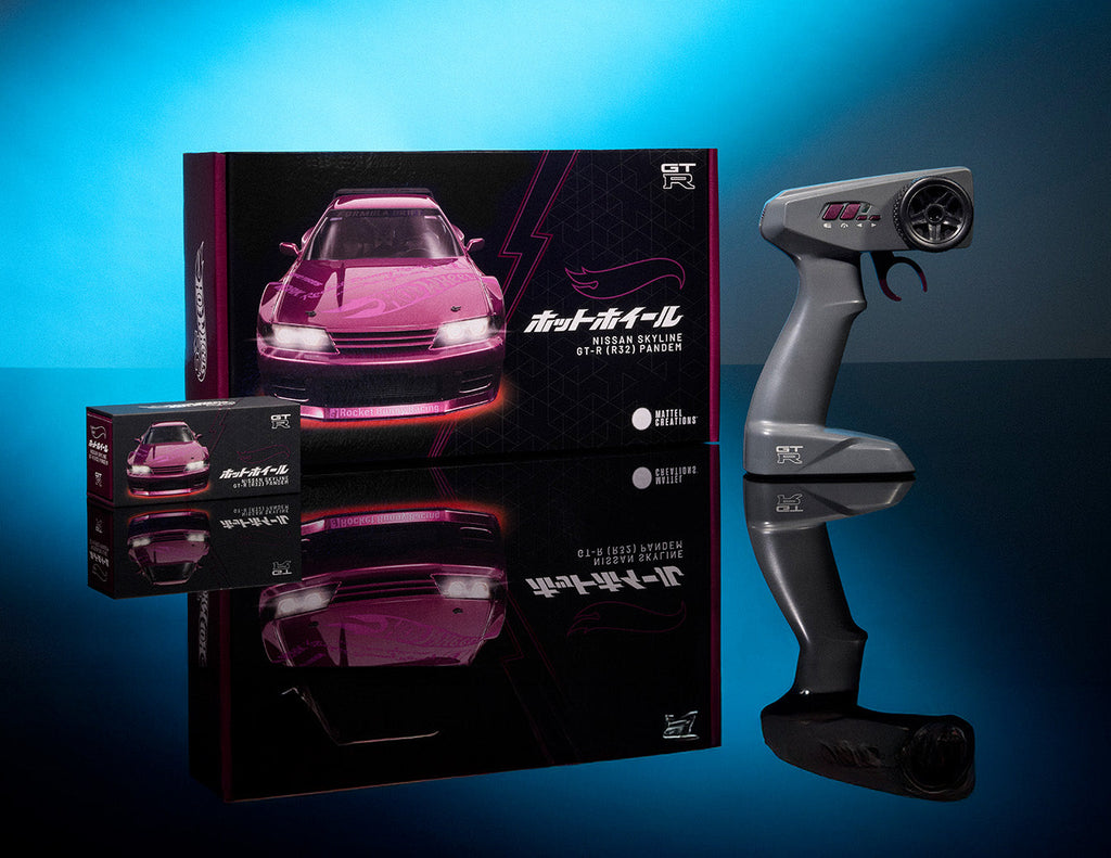 Hot Wheels R/C 1:64 Nissan Skyline GT-R R32 Pandem Remote Control