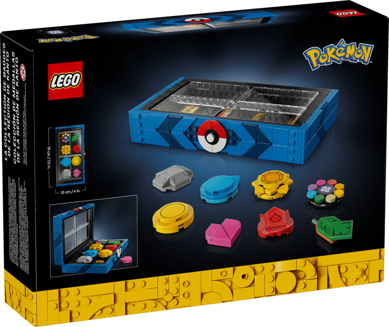 LEGO Pokémon Kanto Region Badge Collection 40892