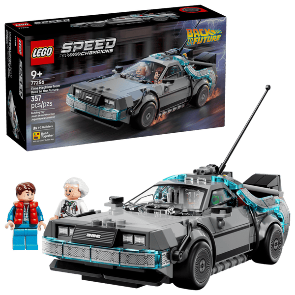 LEGO Speed Champions Back to the Future Time Machine 77256 – DeLorean Set