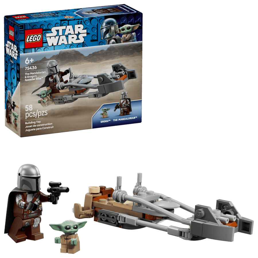 LEGO Star Wars The Mandalorian and Grogu’s Speeder Bike 75436