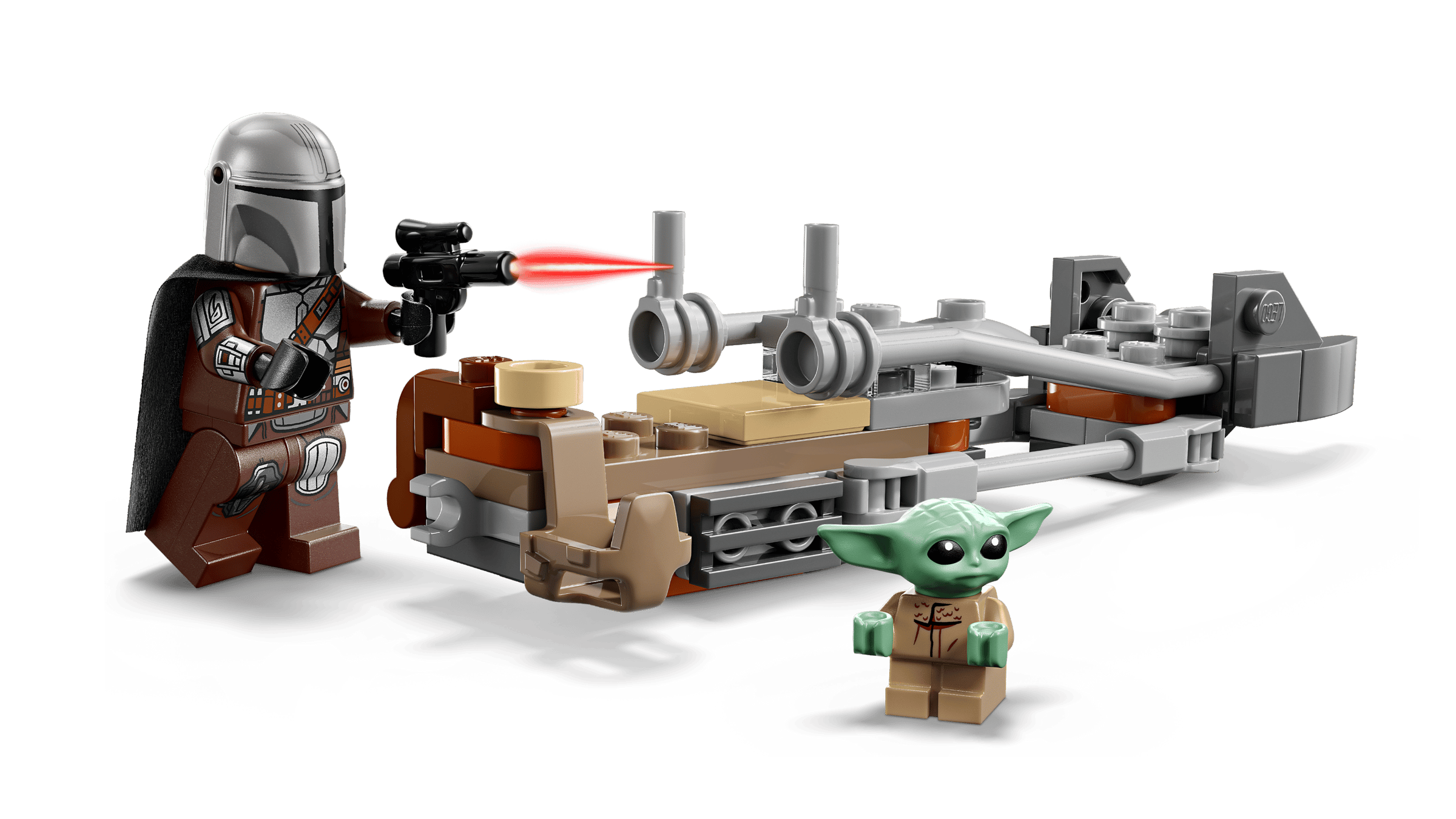 LEGO Star Wars The Mandalorian and Grogu’s Speeder Bike 75436