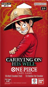 One Piece Card Game: OP-13 Carrying On His Will Sleeved Booster (Assorted)