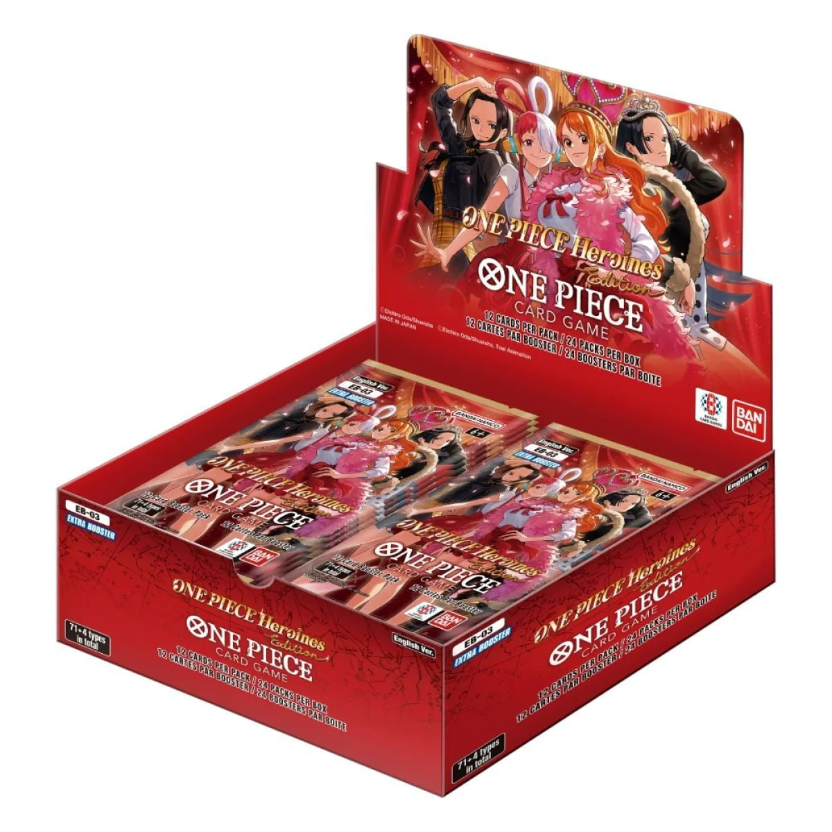 One Piece Card Game: EB-03 Extra Booster Heroines Edition Booster Box