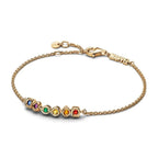 Pandora Marvel The Avengers Infinity Stones Clasp Snake Chain Bracelet 18cm