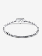 Pandora x Stranger Things Clasp Snake Chain Bracelet 23cm (Sterling Silver)