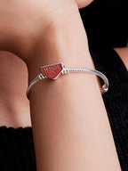 Pandora x Stranger Things Clasp Snake Chain Bracelet 23cm (Sterling Silver)