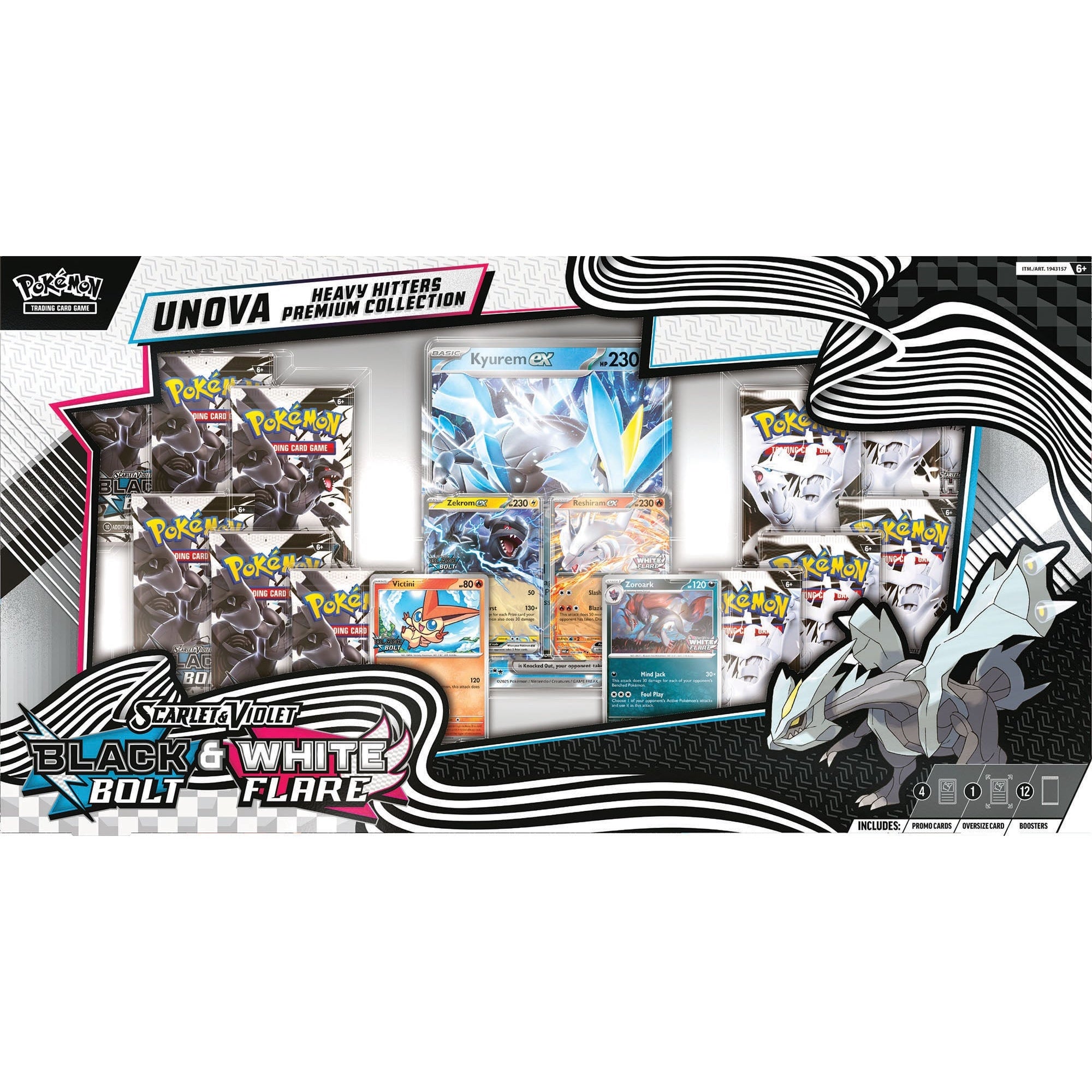 ポケモンカードゲーム Pokemon Unova Heavy Hitters Collection Pokémon Unova Heavy Hitters Binder Collection | Grailborne