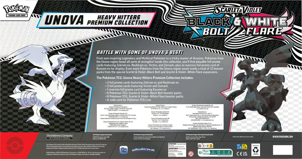Pokemon TCG Unova Heavy Hitters Premium Collection
