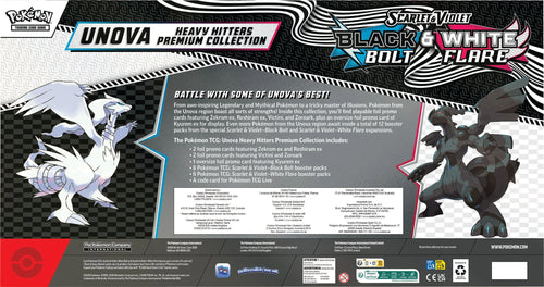 Pokemon TCG Unova Heavy Hitters Premium Collection — factory sealed