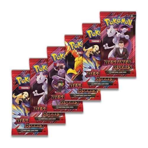 Pokémon Scarlet & Violet Destined Rivals Loose Booster Pack — factory sealed