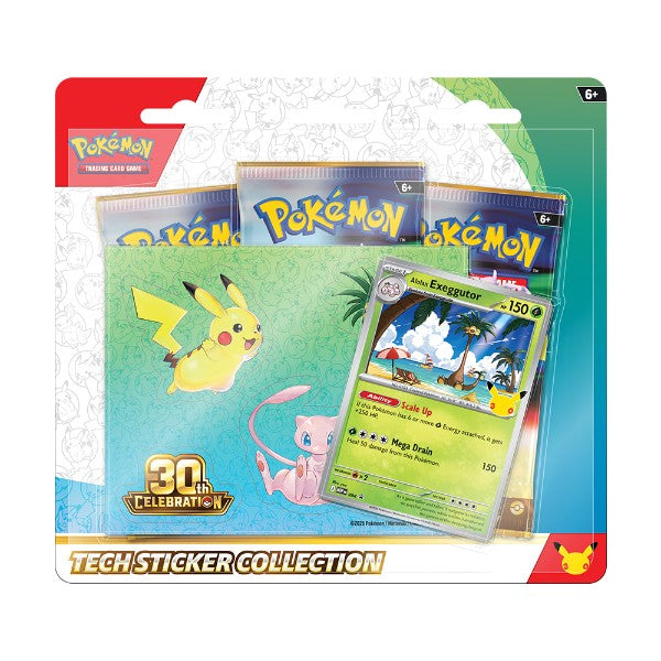Pokémon TCG: 30th Celebration Sticker Blister (Assorted) (Releases 16 Sep 2026)