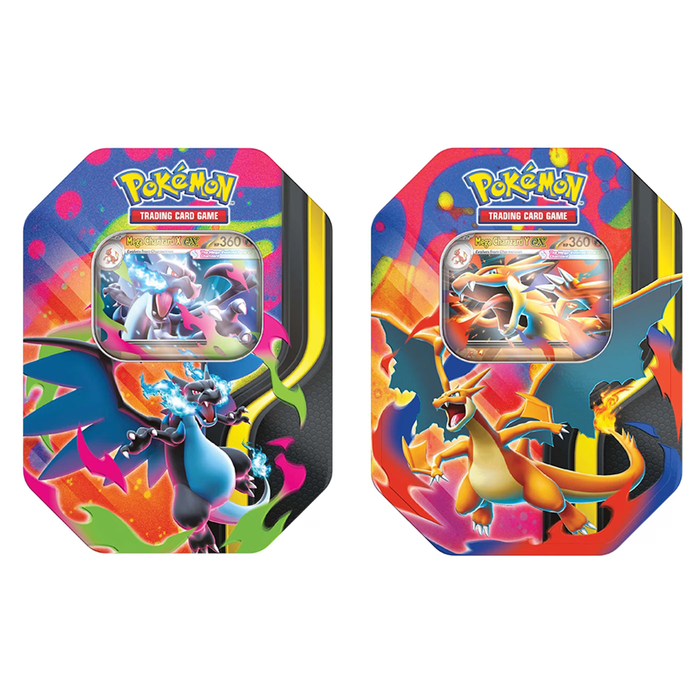 Pokémon TCG Mega Charizard EX Tin Case (6 Tins) – Factory Sealed Case