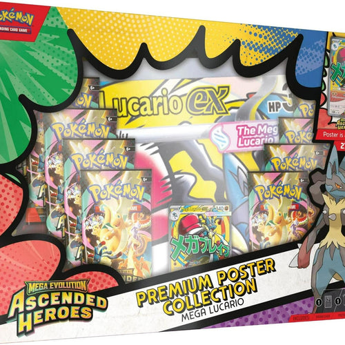 Pokémon TCG: Mega Evolution - Ascended Heroes Premium Poster Collection (Assorted)
