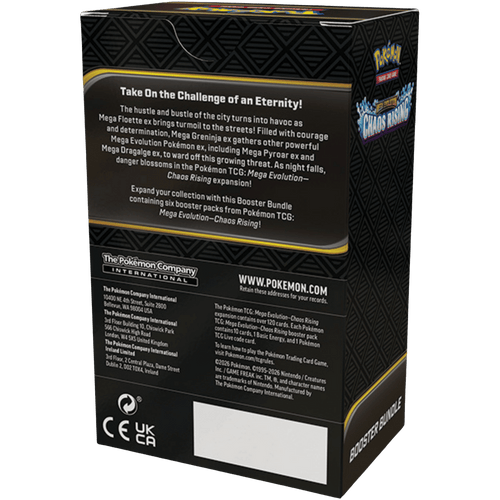 Pokémon TCG: Mega Evolution - Chaos Rising Booster Bundle
