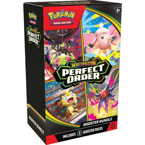 Pokémon TCG: Mega Evolution - Perfect Order Booster Bundle — factory sealed