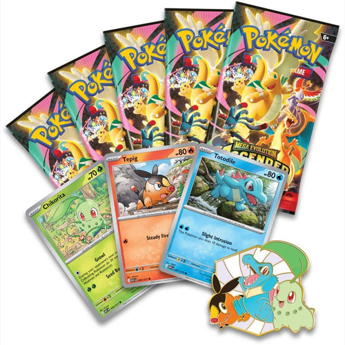 Pokémon TCG: Mega Evolution Ascended Heroes First Partners Deluxe Pin Collection