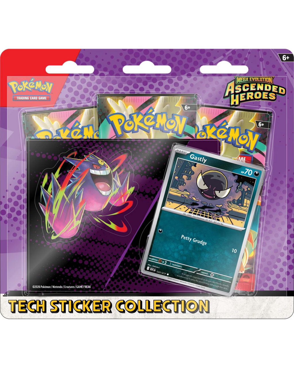 Pokémon TCG: Mega Evolution Ascended Heroes Tech Sticker Collection (Assorted)