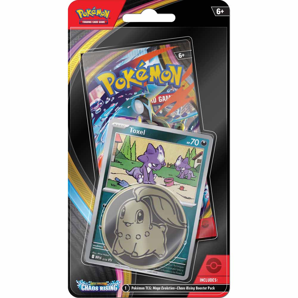 Pokémon TCG: Mega Evolution – Chaos Rising Checklane Blister