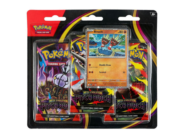 Pokémon TCG: Mega Evolution Pitch Black 3-Pack Blister
