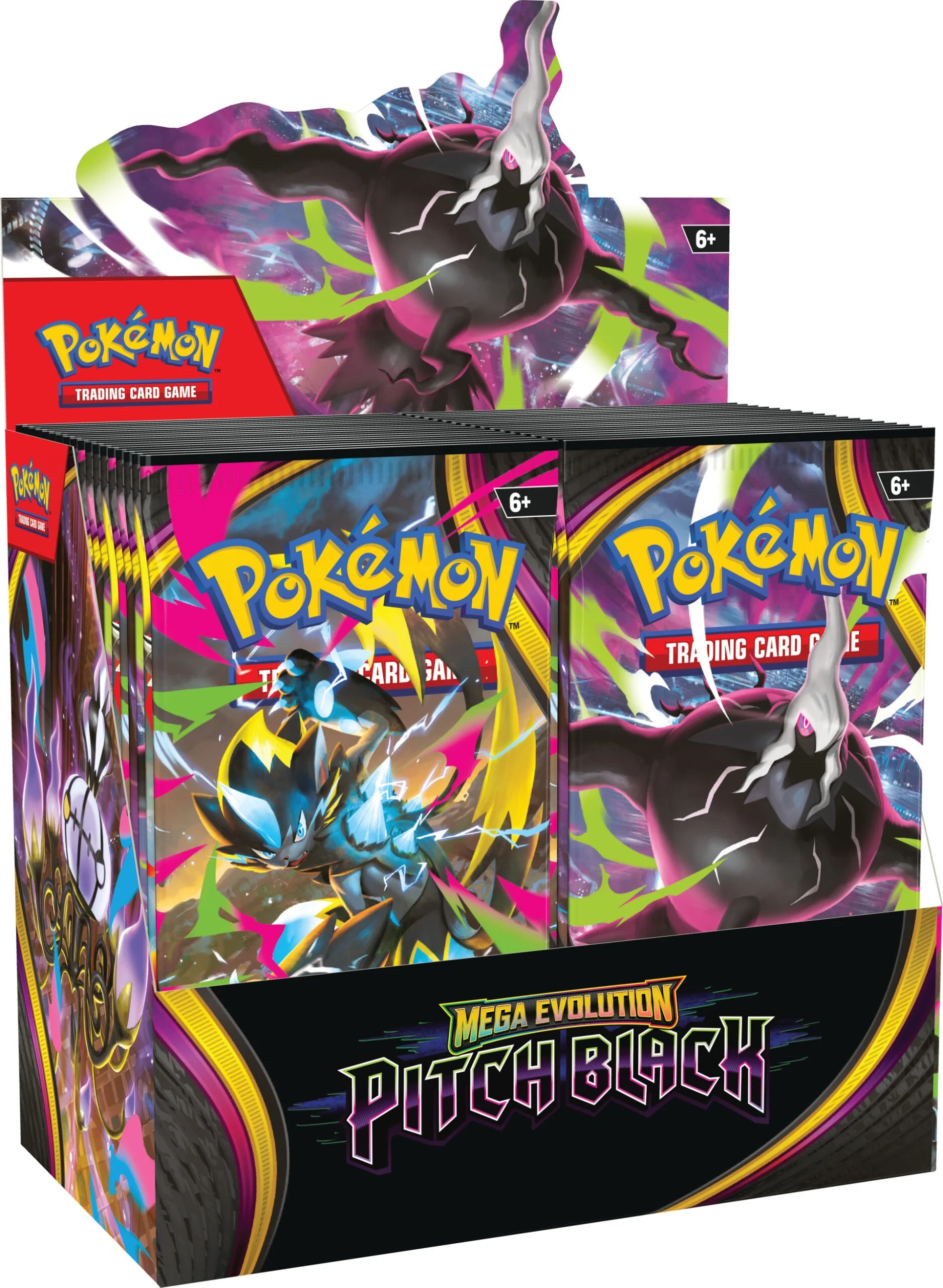 Pokémon TCG: Mega Evolution Pitch Black Booster Box (Presale – Releases 17 July 2026)