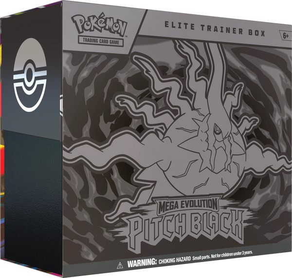 Pokémon TCG: Mega Evolution Pitch Black Elite Trainer Box (Presale – Releases 17 July 2026)
