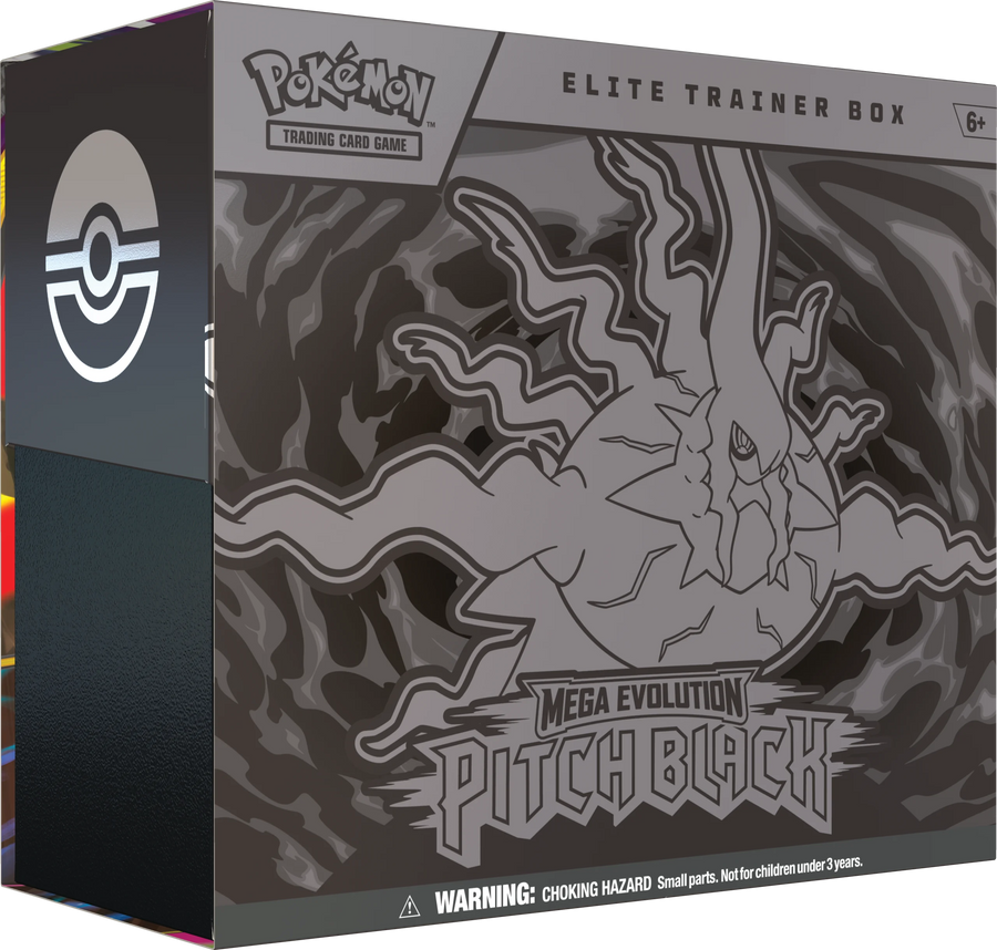 Pokémon TCG: Mega Evolution Pitch Black Elite Trainer Box (Presale – Releases 17 July 2026)
