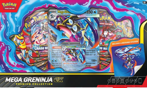 Pokémon TCG: Mega Greninja ex Premium Collection (Presale – Releases 3 July 2026)