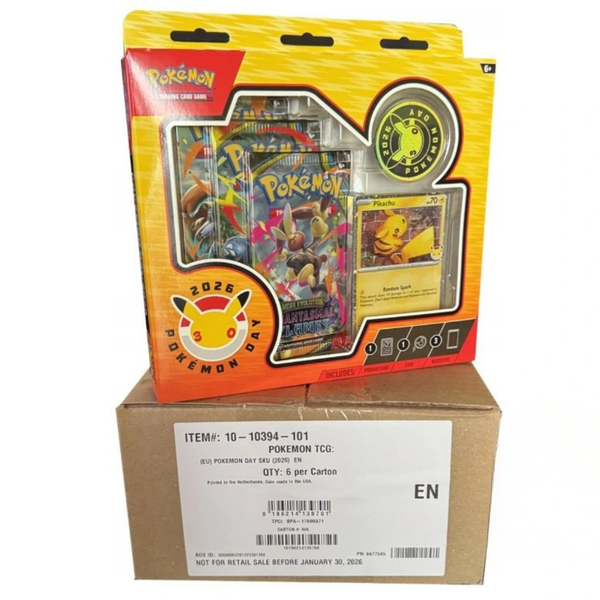 Pokémon TCG: Pokémon Day 2026 30th Anniversary Collection Sealed Case
