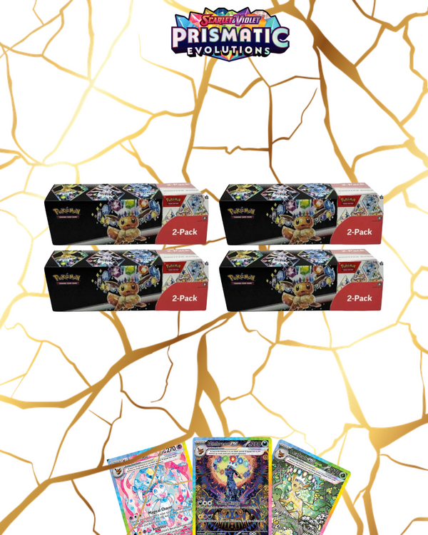 Pokémon TCG Prismatic Evolutions Booster Bundle & Surprise Box Bundle - TORN SEAL (Sam’s Club Exclusive) - US Import