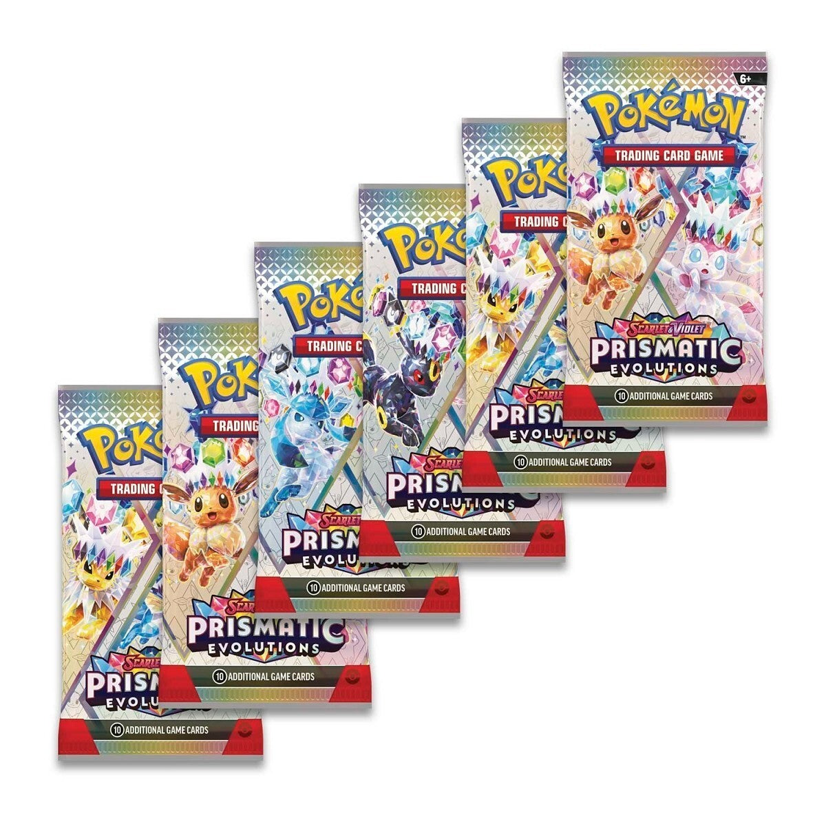 Pokémon TCG: Prismatic Evolutions Loose Booster Pack