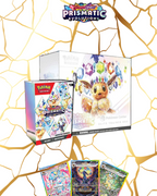 Pokémon TCG: Scarlet & Violet Prismatic Evolutions Costco ETB + Booster Bundle (2-Pack)