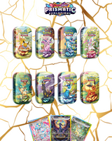 Pokémon TCG: Scarlet & Violet Prismatic Evolutions Mini Tin (Assorted)