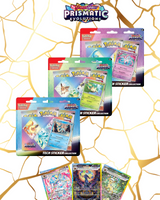 Pokémon TCG: Scarlet & Violet Prismatic Evolutions Tech Sticker Collection (Assorted)