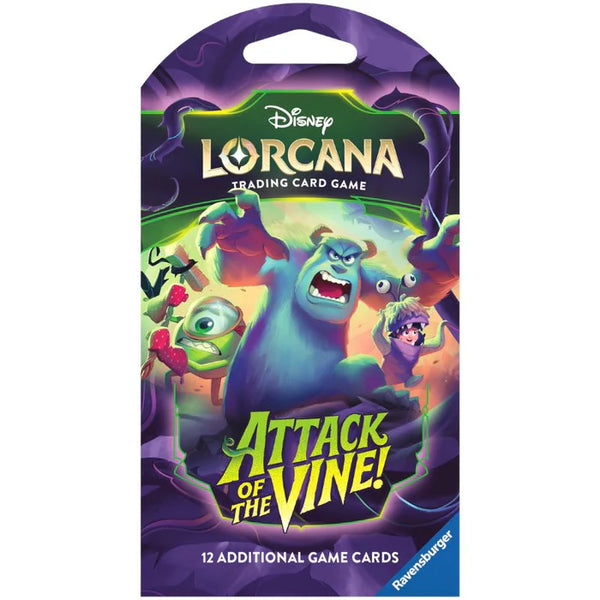 Disney Lorcana: Attack of the Vine! Sleeved Booster (Assorted)