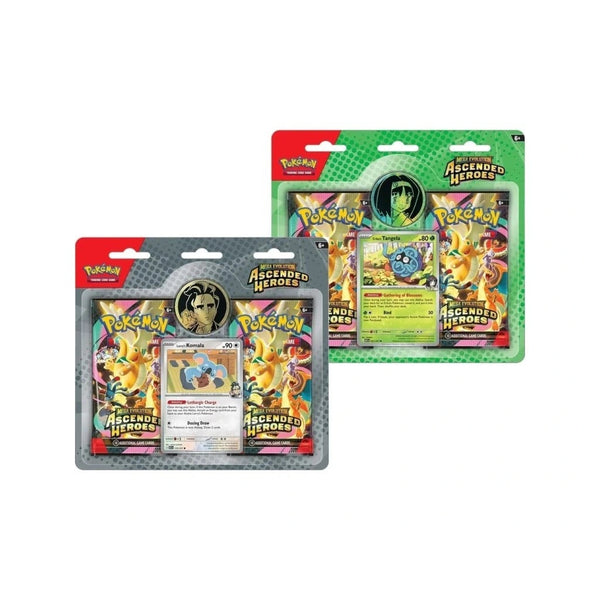 Pokémon TCG: Ascended Heroes 2-Pack Blister - Erika / Larry Promo (Assorted)