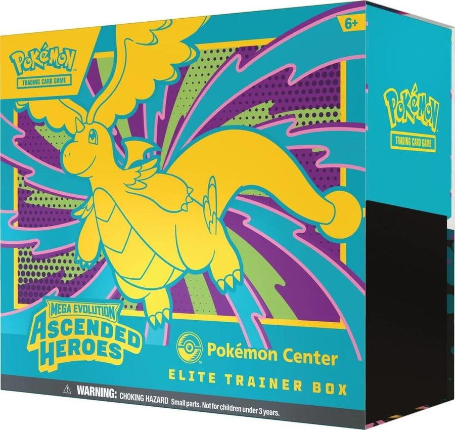 Pokémon TCG: Mega Evolution Ascended Heroes Pokémon Center Elite Trainer Box (Corner Damage)